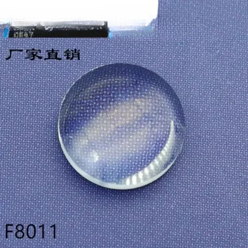 50PCS 레이저 시준 렌즈 평면 볼록 유리 초점 직경 8mm 10mm 거리 10-45mm T400-700nm