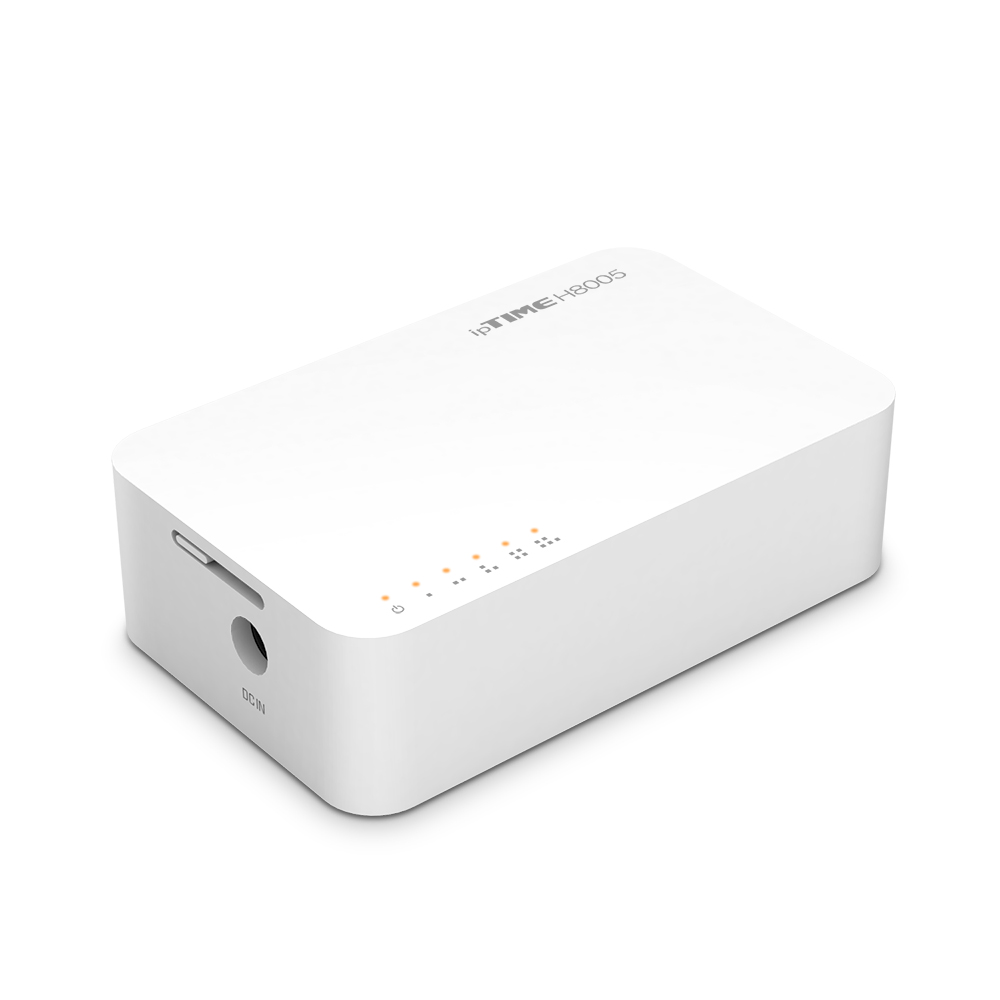 ipTIME H8005 5포트 스위칭허브 100Mbps 유선허브 인터넷 랜포트 소형 - 상세 이미지 2