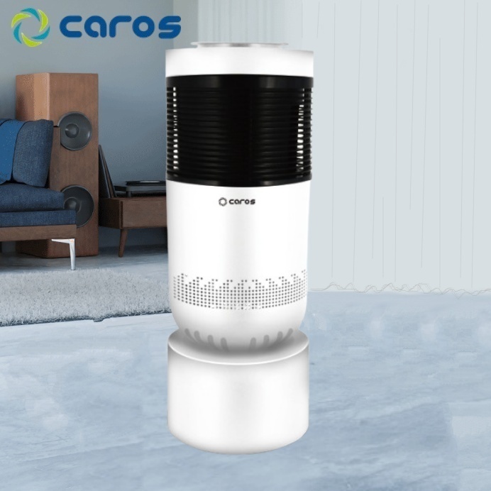 사무실온풍기 그래핀 PTC히터 원통형 거실난방기 무드등겸용