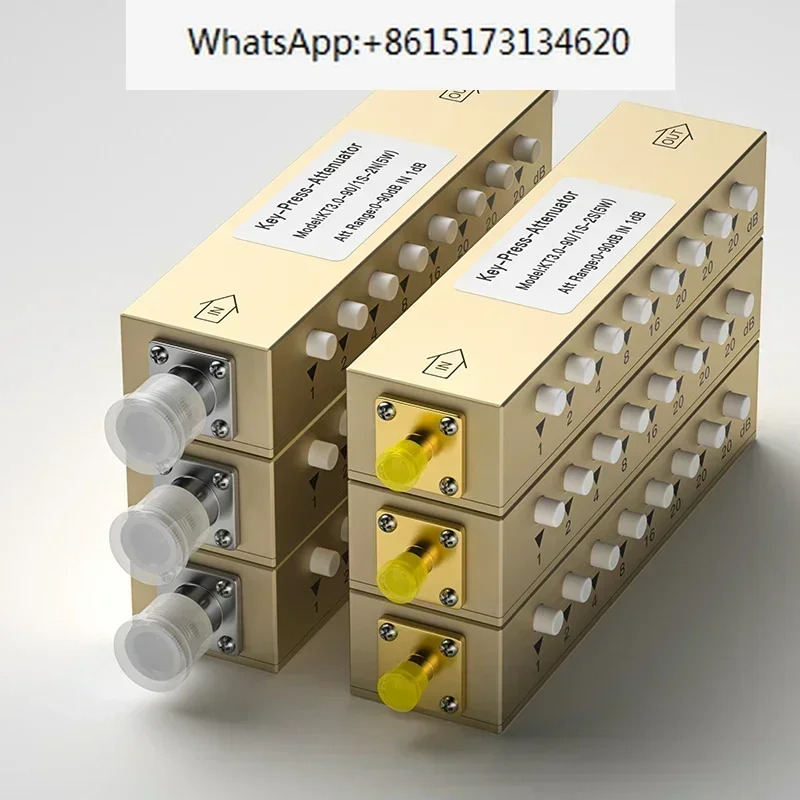 SMA/N RF 조정 가능신호 감쇠기 0-90dB 단계