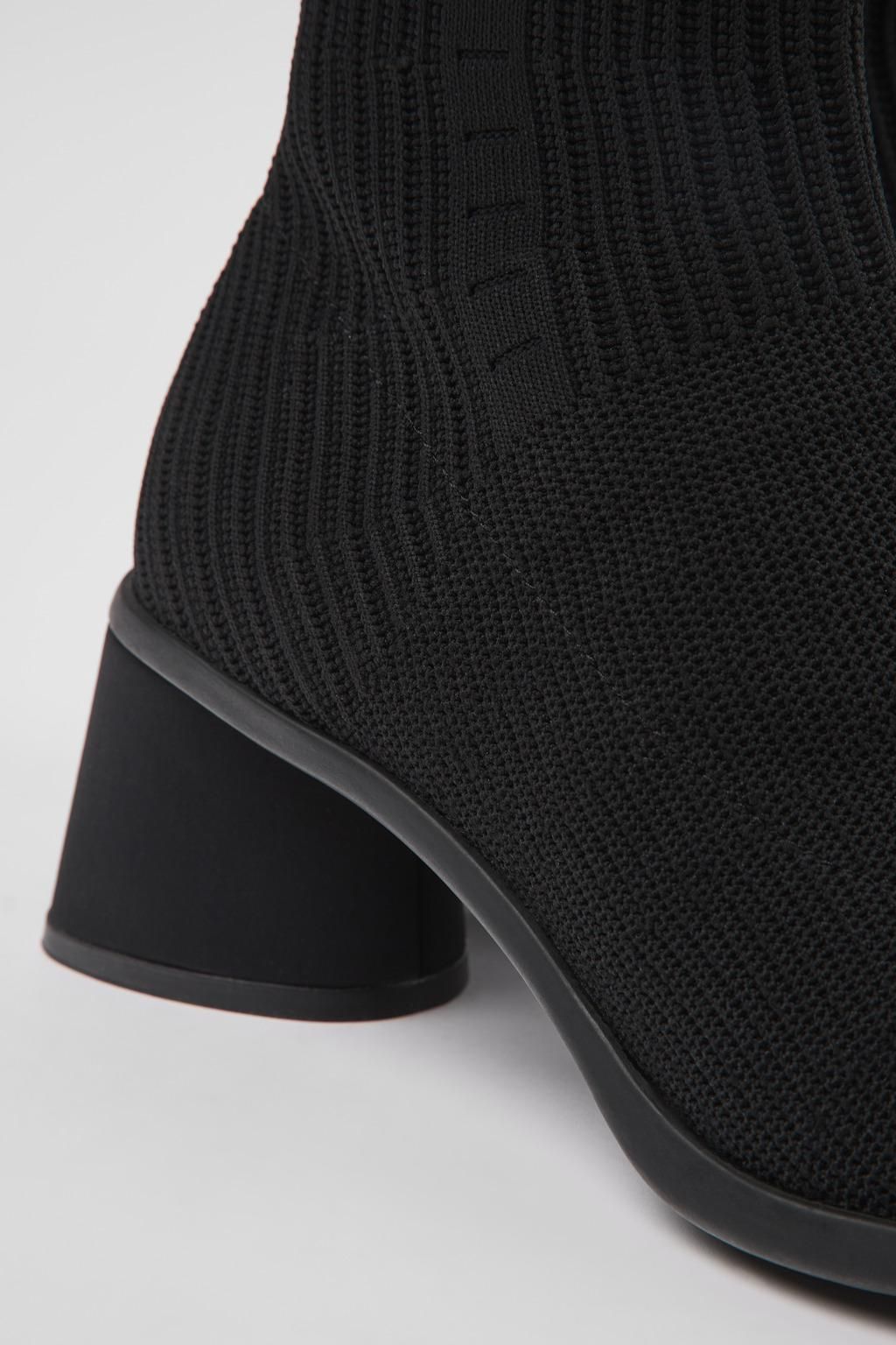캠퍼 친환경 방수 니트앵클부츠 Kiara TENCEL K400709-003 BLACK - 상세 이미지 2