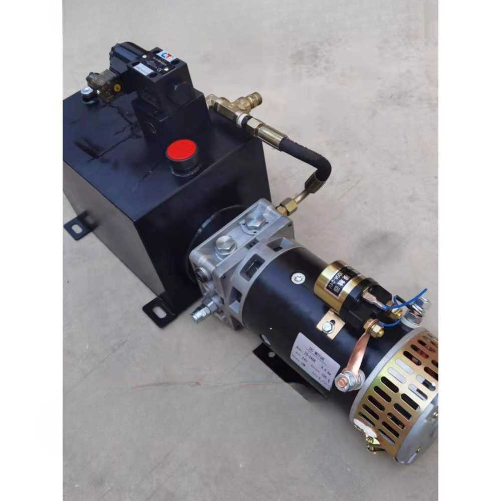 전기 유압 펌프 산업용 고압 작동 오일 유압 시스템 12V 2.2kW 양방향 4L - 상세 이미지 2
