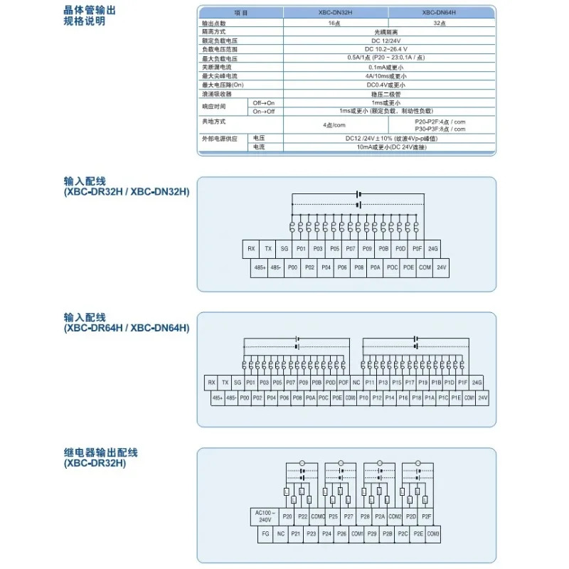 전기 XGB 시리즈 PLC 메유닛 XBC-DN40SU XBC-DN60SU