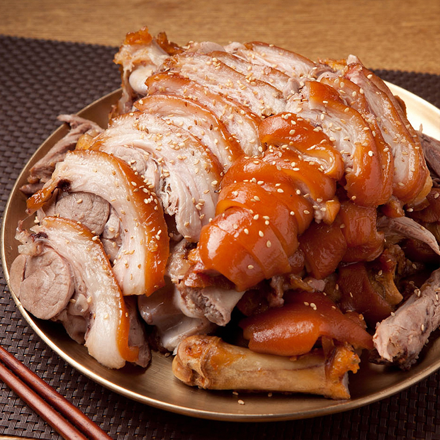 촉촉한 족발 무뼈족발 직화족발 300g 매콤양념 홈술안주 파더그로브 이미지 6