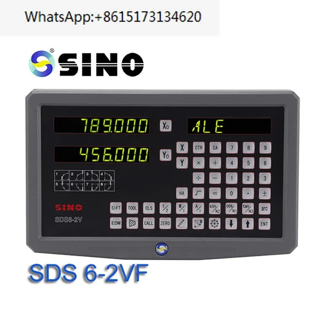 SDS6-2VF 2 축 디지털 판독 장치 터렛 밀 자동 피드 EDM리퍼