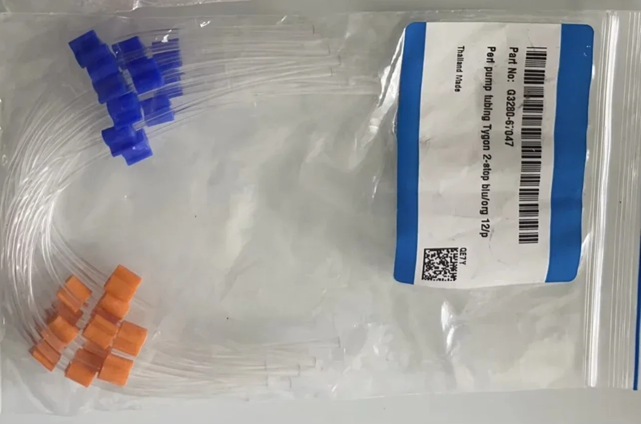 ICP-MS 연동 펌프 튜브 G3280-67047 파란색/주황색 0.25mm 12/pk