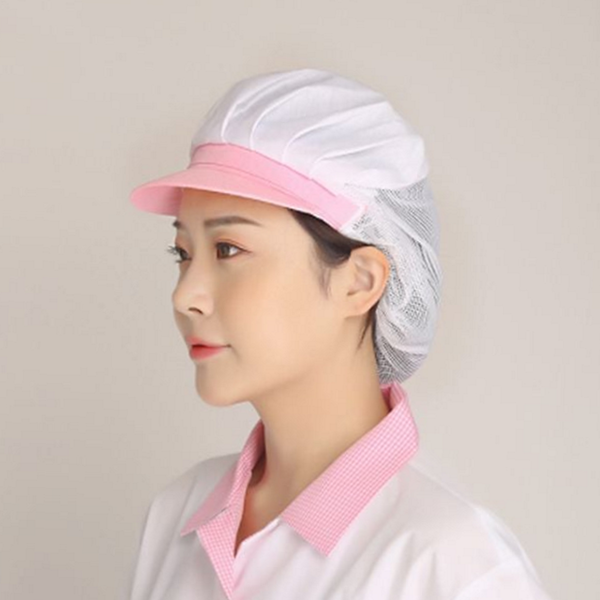 반망사 위생모 모자 망사 캡 조리사 급식 주방 청결 - 메인 이미지