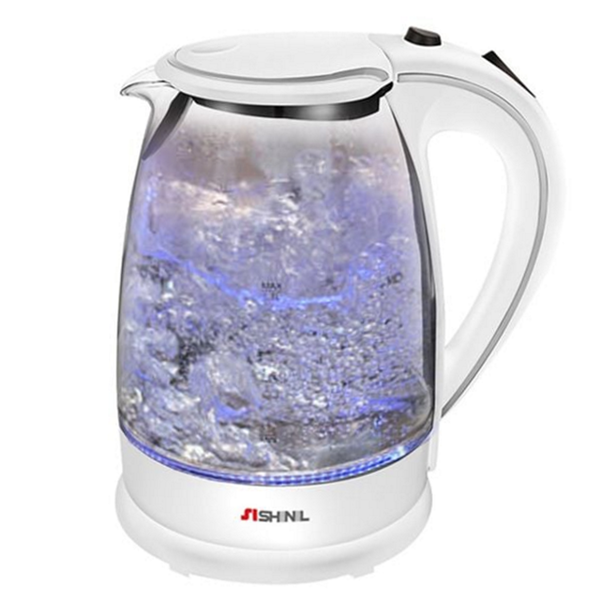 강화 무선 전기 주전자 유리 무선포트 물끓이기