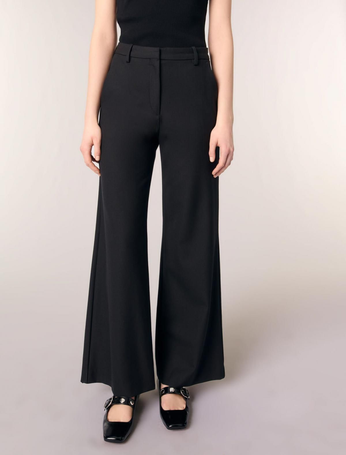 마쥬 어반 울혼방 부츠컷 팬츠 3661601882111 SCHWARZ - 상품 이미지