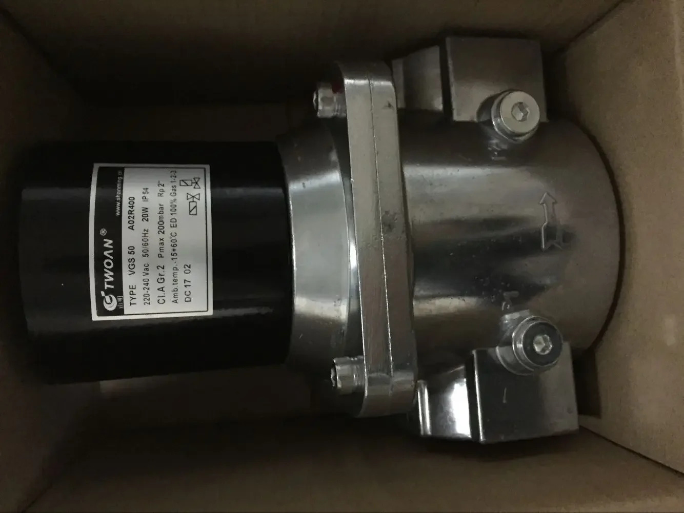 솔레노이드 valveVGS-15VGS-20VGS-25VGS-40VGS-50