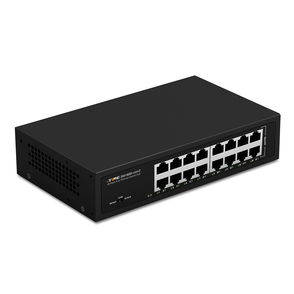 ipTIME SW1600-mini2 16포트 스위칭허브 사무실 기업 병원 PC방 네트워크 - 상세 이미지 3