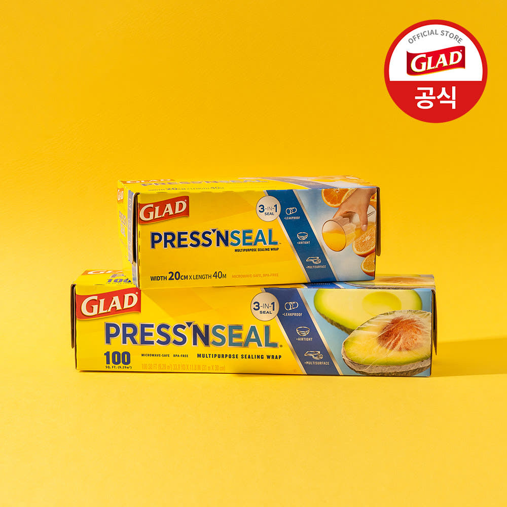 [N단독구성] 글래드 이정현 매직랩 대용량(30cmx31m) 2개+미니(20cmx40m) 1개 세트 주방랩 샌드위치랩 이미지 2