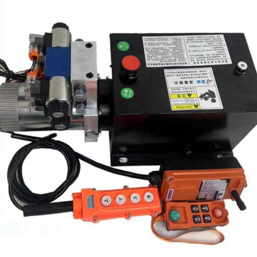 유압 유니트 모터 전동식 스테이션 파워 자동화 장비 12V 1.2kW 2방향 (원격) - 상세 이미지 4