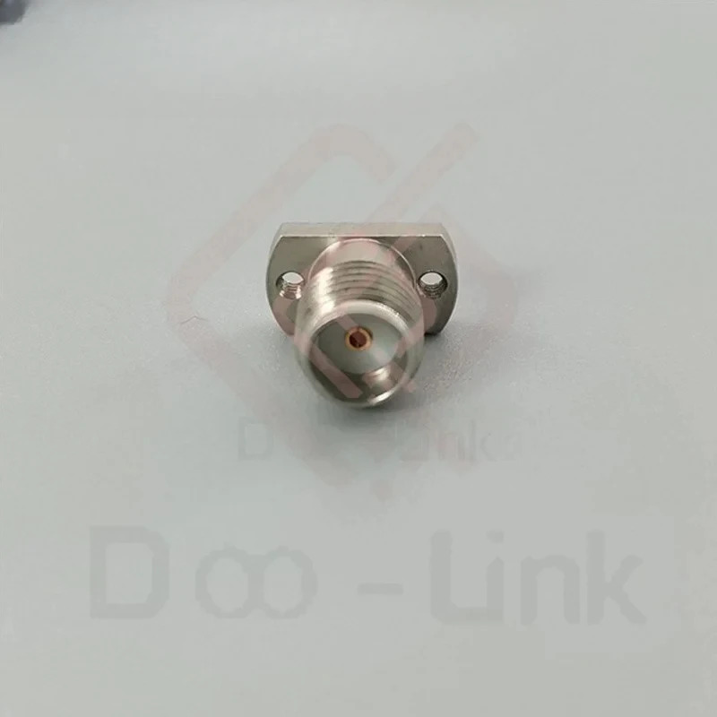 RF 밀리미터파 커넥터 SMA 스테인레스 스틸 2홀 플랜지 DC-18G 암 SMA-KFD