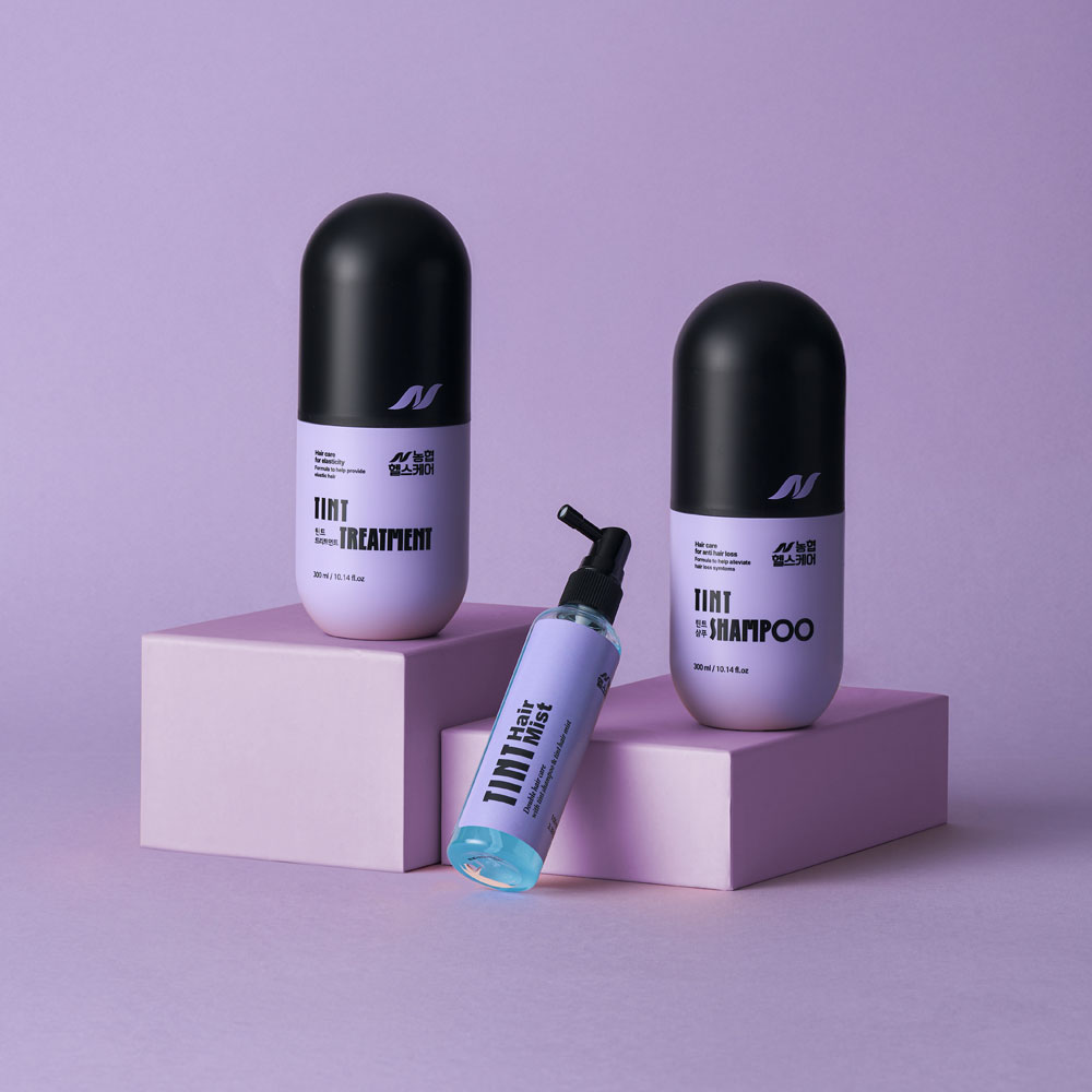 틴트 천연염색샴푸 새치 자연갈변 탈모방지 300ml+미스트100ml