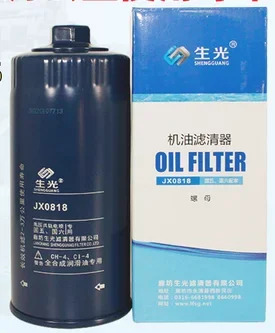 Shengguang 너트 61000070005 오일 필터 기계 요소 JX0818 1000424655A