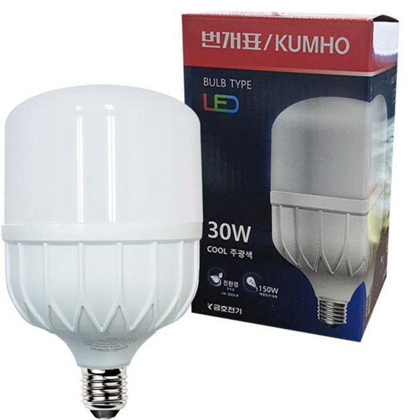 고광량 led 전구 파워 번개표 led 전구 산업용 공장 - 상품 이미지
