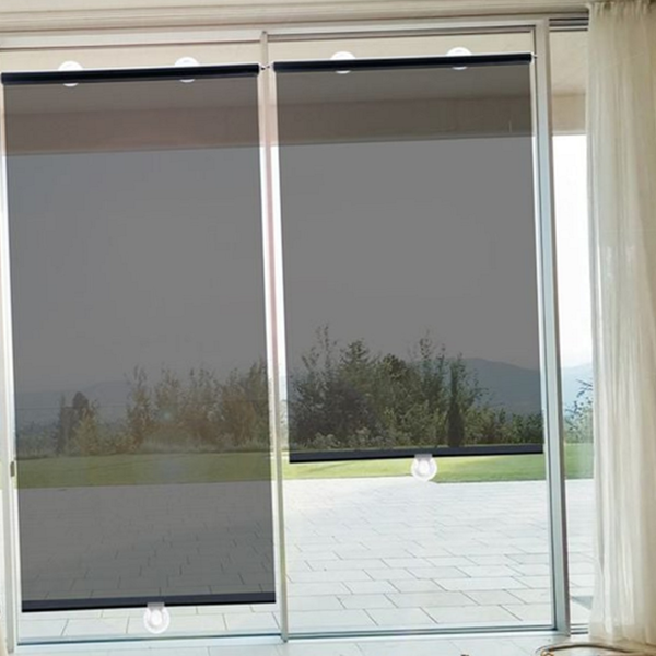 흡착식 사무실 블라인드 암막 창문 햇빛 가리개 유리창 자외선 차단