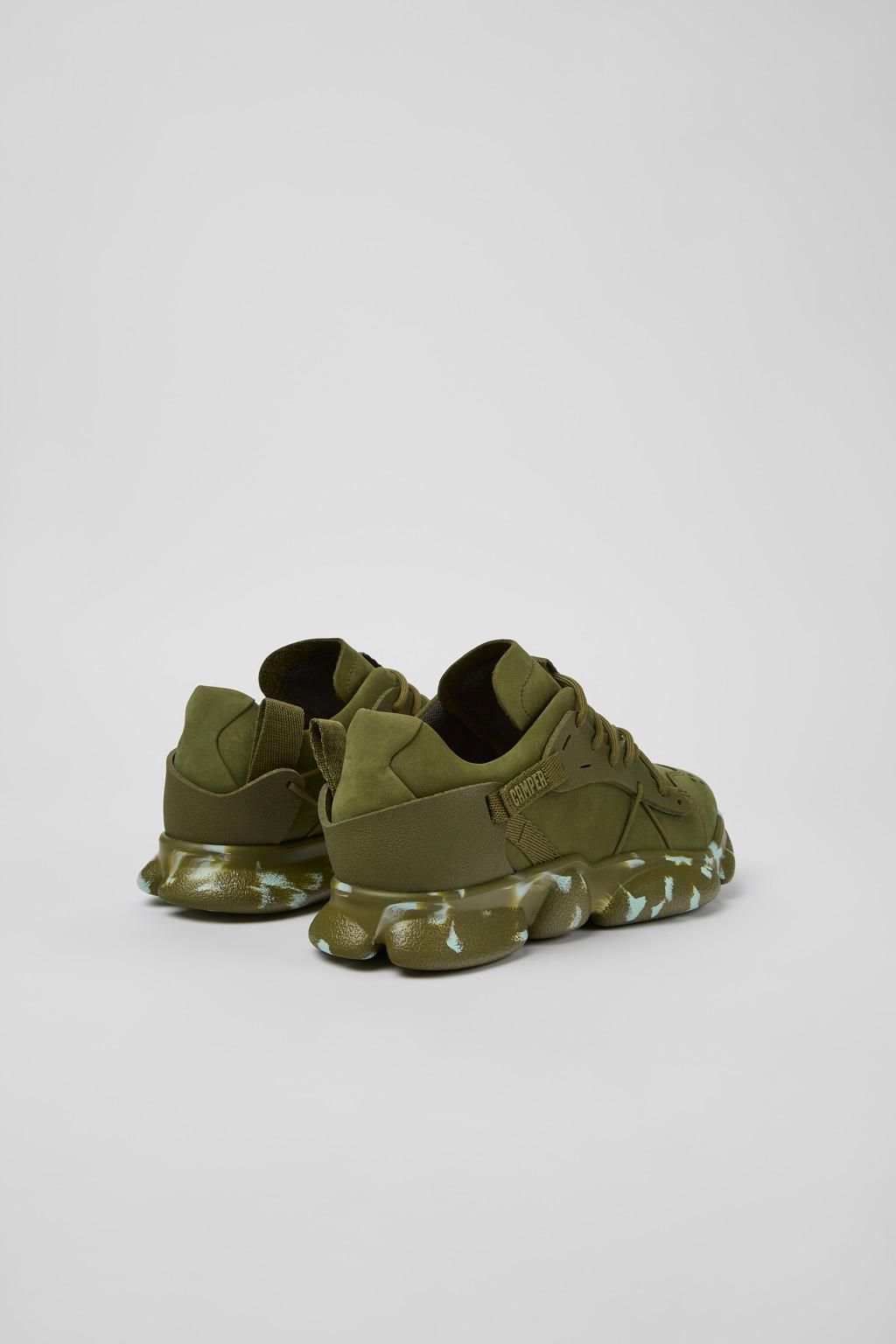 캠퍼 친환경 그린 테크니컬 여성 로우탑 스니커즈 Karst K201439-021 GREEN - 상세 이미지 3