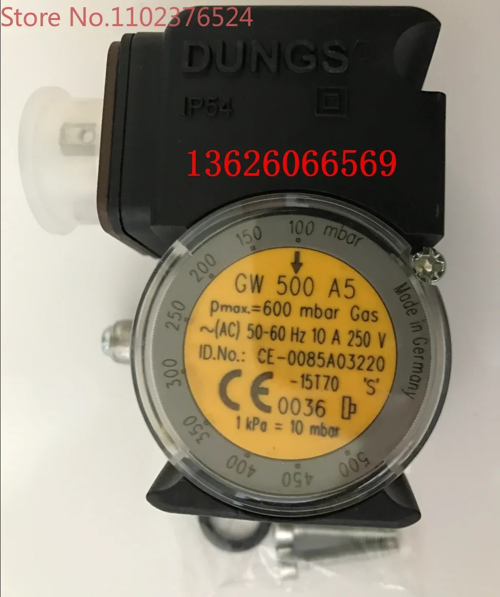 버너 압력 스위치 동시 풍압 연소 기계 액세서리 GW500A5