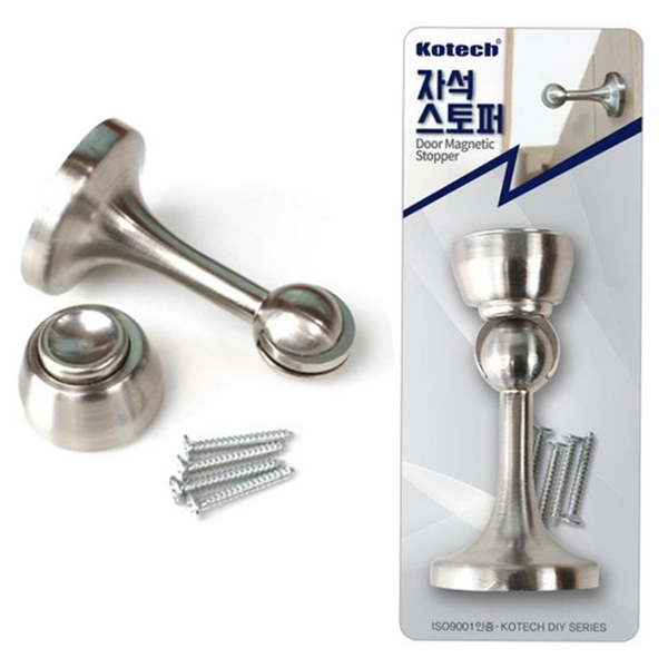 문고정 도어 스토퍼 소음방지 자석 도어 스토퍼 현관문 방문 - 메인 이미지