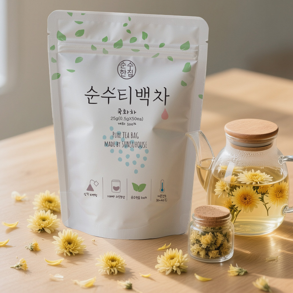 국화차 티백 50개입 - 상세 이미지 4