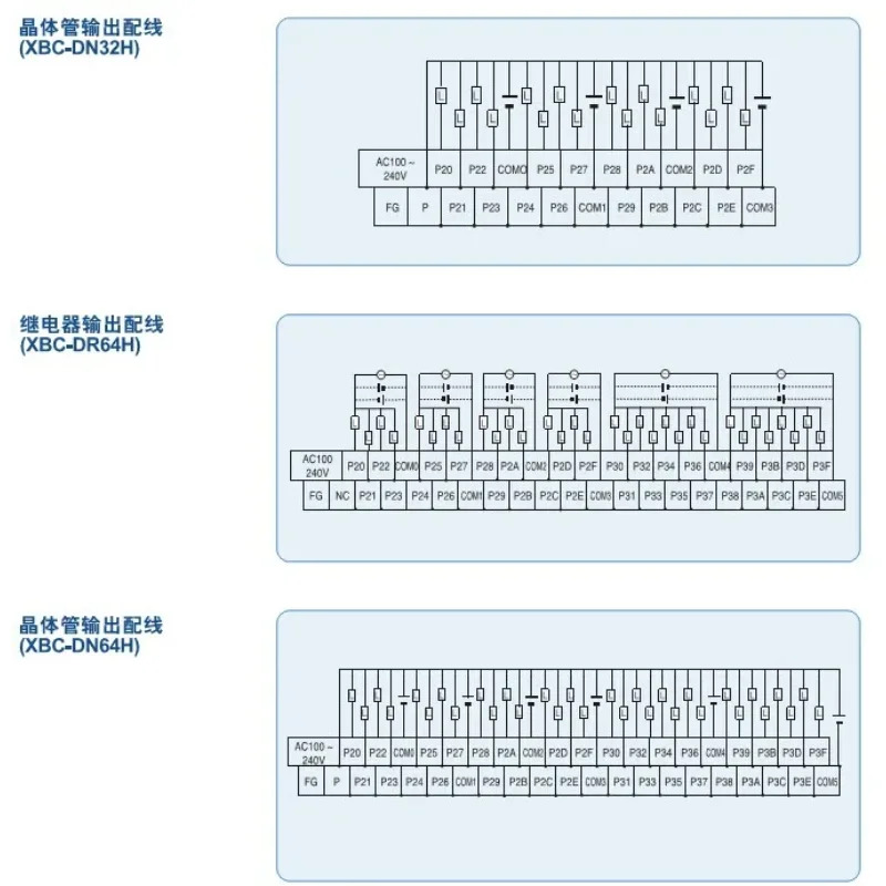전기 XGB 시리즈 PLC 메유닛 XBC-DN40SU XBC-DN60SU
