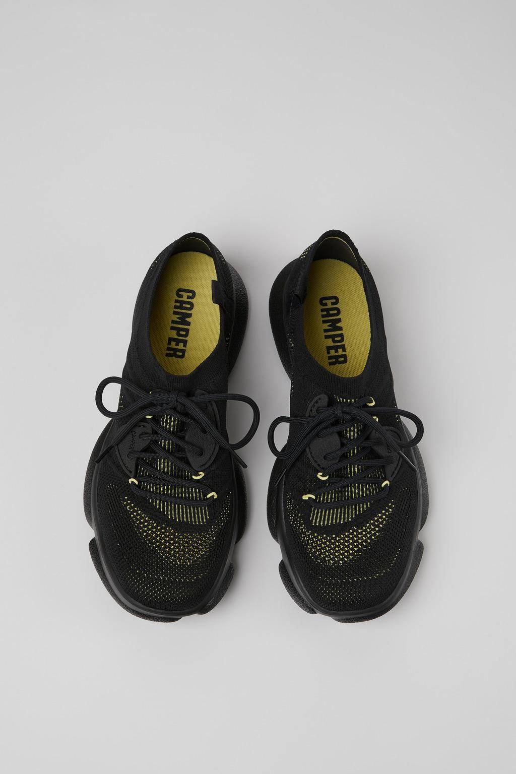 캠퍼 니트 로우탑 스니커즈 블랙 Karst K201537-001 BLACK - 상세 이미지 4