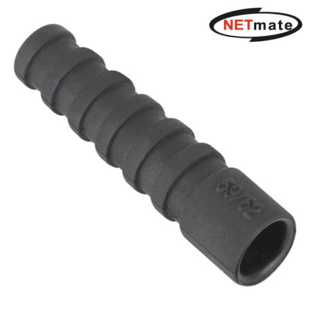 강원전자 넷메이트 BNC 4C 커넥터 부트/부싱(6.5mm/블랙/낱개) NM-BNC13