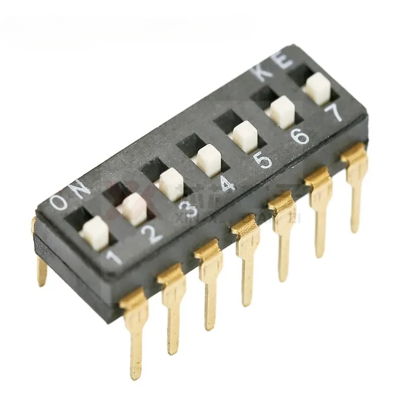 20PCS 플매트 카펫 러그7비트 DIP IC 프로 스위치 고온 방지 7핀