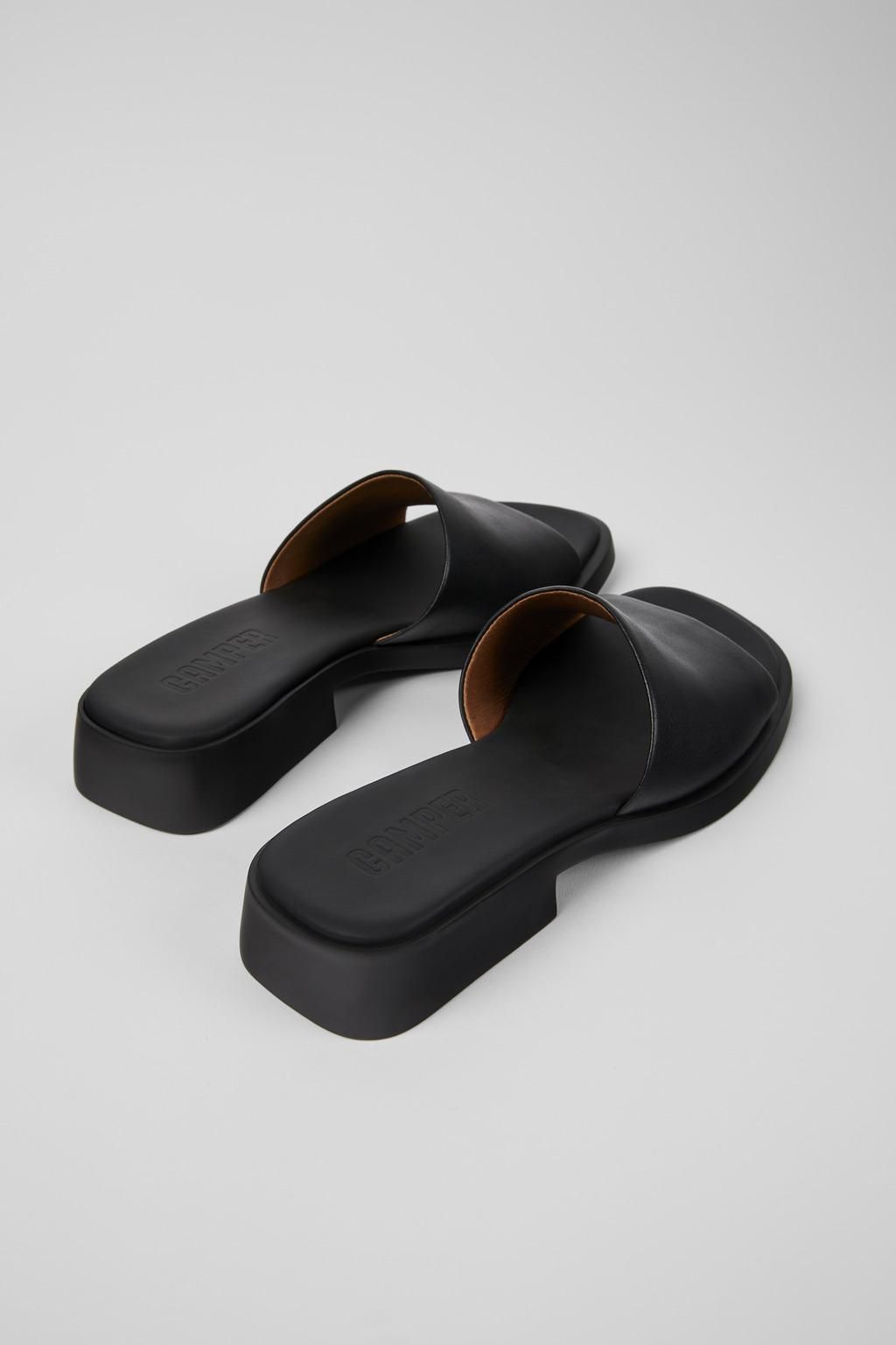 캠퍼 친환경 블랙 슬라이드 샌들 Dana K201485-008 BLACK - 상세 이미지 3