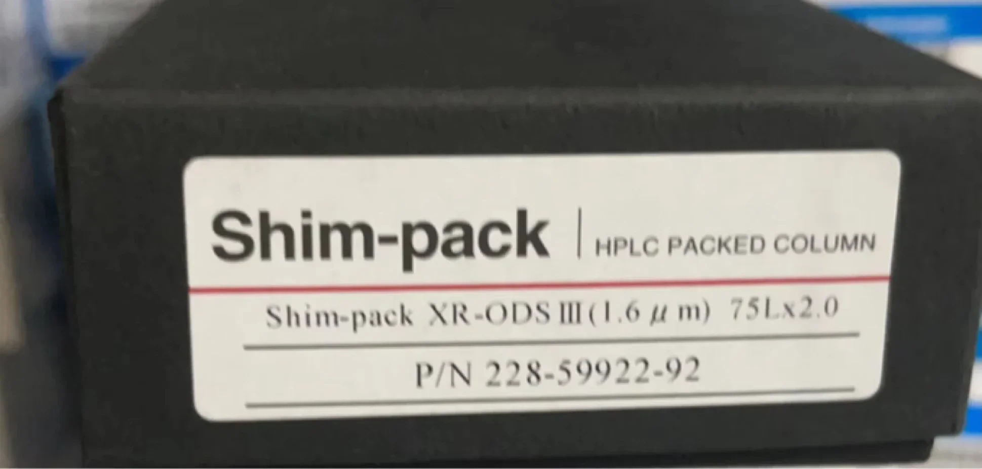 LC 컬럼 228-59922-92 Shim-pack XR-ODS III