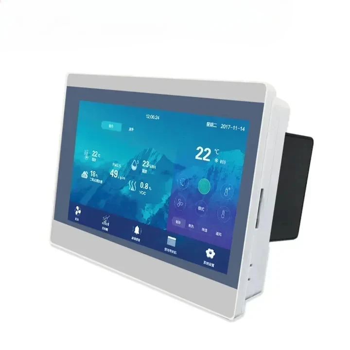 7 F6070WE 이더넷 rs485 hmi 터치 스크린 패널 프로그래밍 소프트웨어