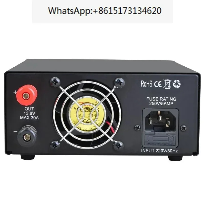 QJE PS30SWIV 전원공급장치 13.8V 30A 조정 가능선형 안정적DC 통신 스위칭 자동차