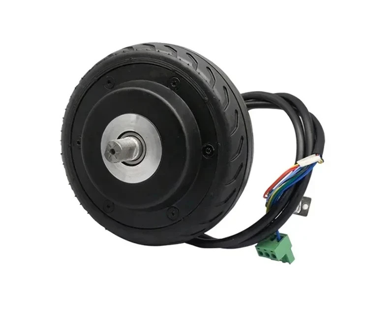 ZLTECH AGV 5.0 인치 3.2N.m 24V 60kg 부하 150W 400RPM 롤링 로봇브러시리스 dc 전기 인휠 허브 서보모터