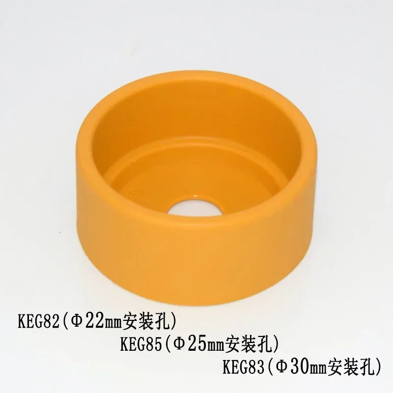 10PCS 비상 정지 버튼 보호 시트 KEG82 경고 표시 링