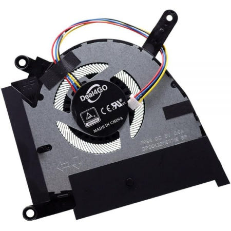 [해외]Deal4GO 5V GPU 그래픽 쿨링 팬 13NR0950P02011 ASUS FX517 FX517ZE FX517ZC FX517ZE-RS51 (RTX 3050) 교체용