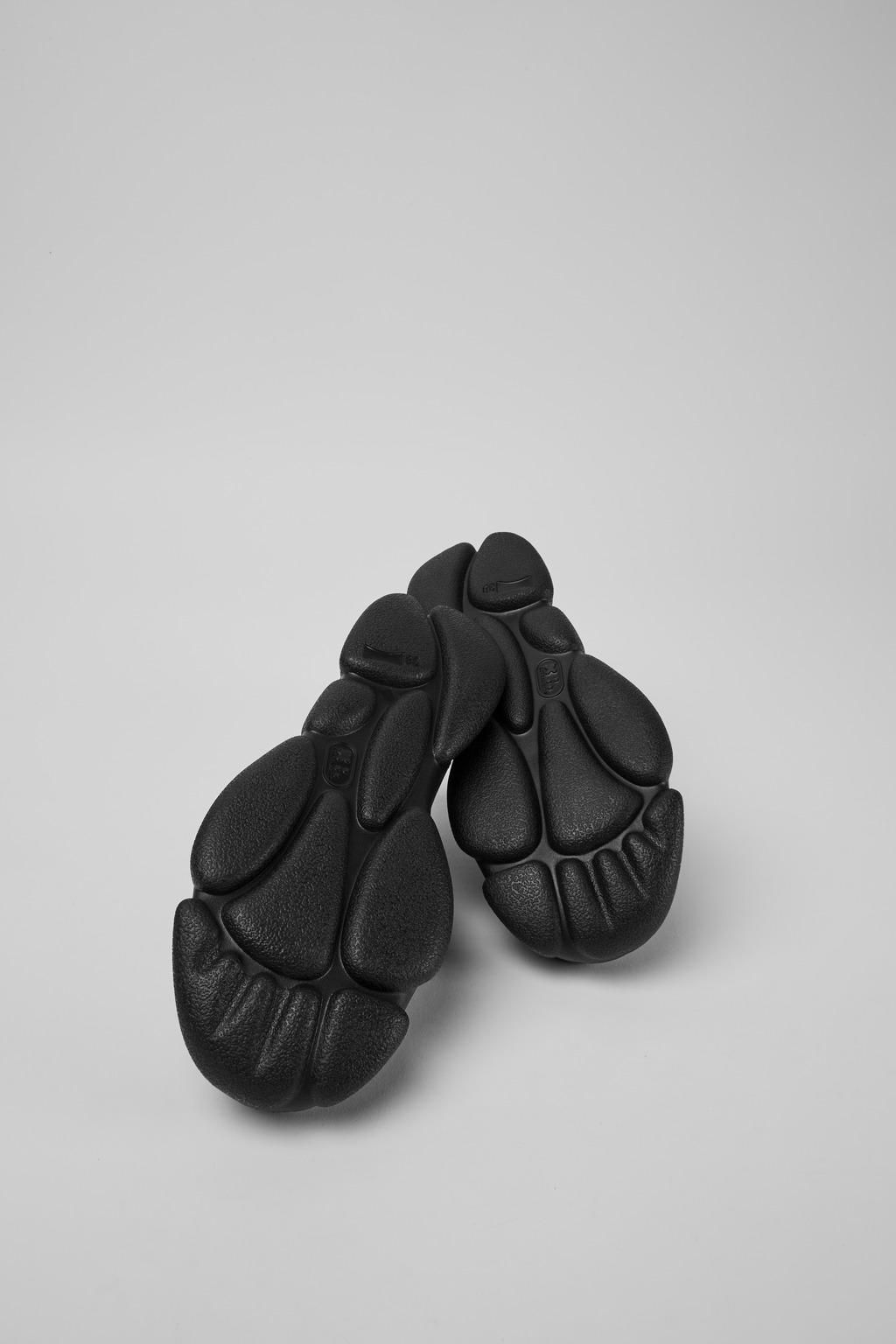 캠퍼 오가닉 블랙 레더 스니커즈 Karst K201317-002 BLACK - 상세 이미지 5