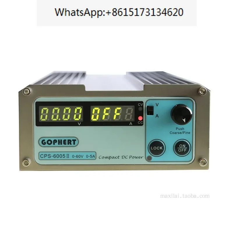 Gophert DC 조정 가능전원공급장치 60V35A 미니 전원공급장치 수리 정전류 cps6005II