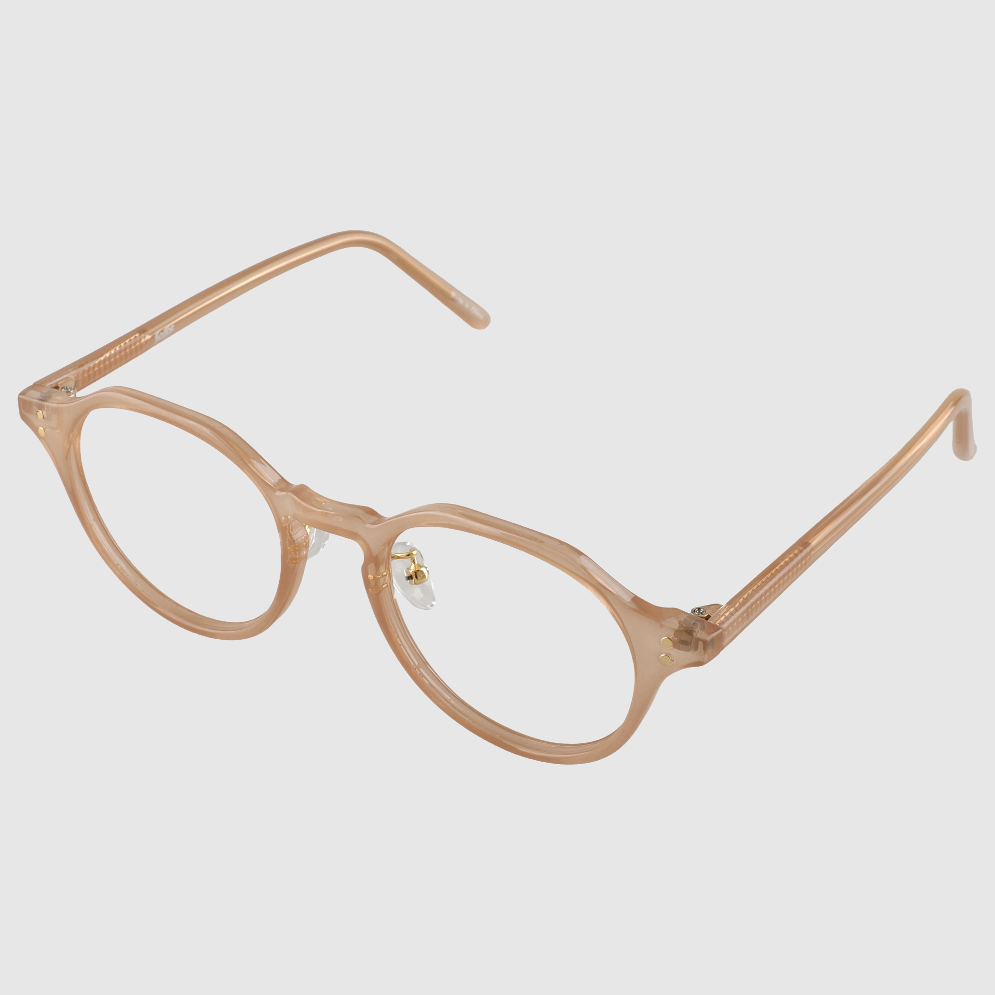 남자 여자 데일리 슬림 뿔테 라운드 안경 블루스크린차단