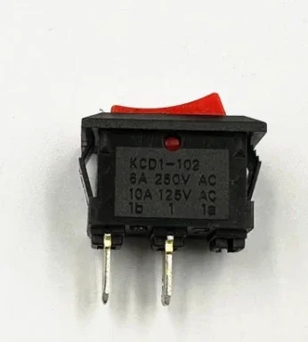 20PCS 선박 스위치 KCD1-102 6A 250VAC10A 125VAC