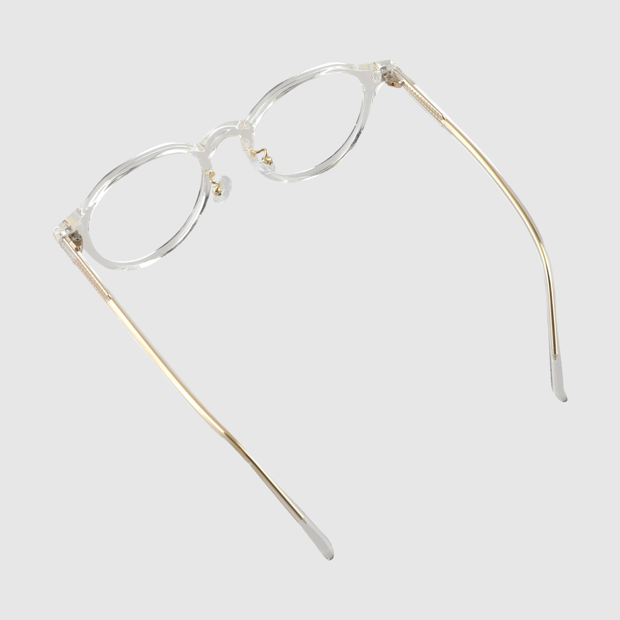 남자 여자 데일리 슬림 뿔테 라운드 안경 블루스크린차단