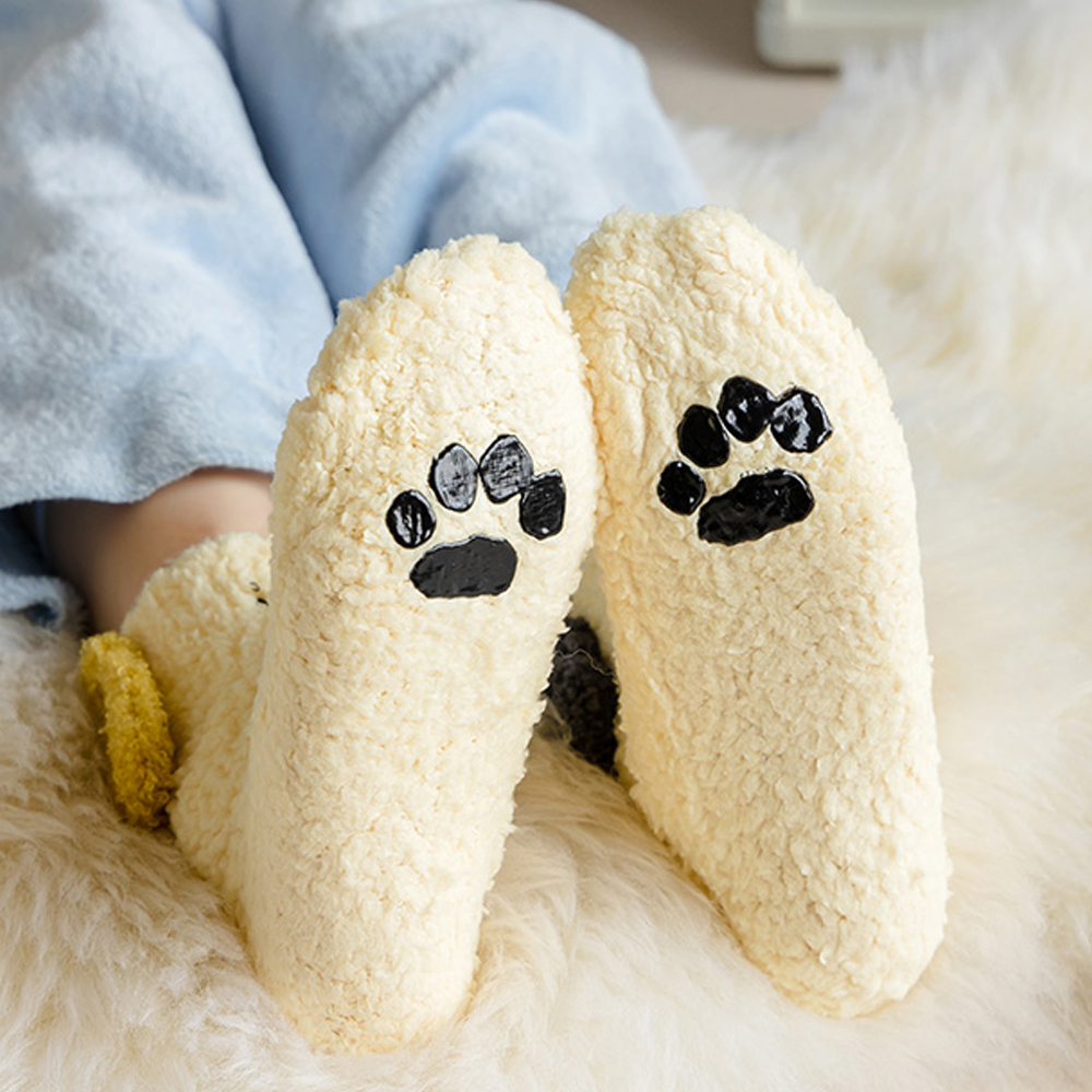 수면양말 두꺼운 극세사 미끄럼방지 무압박 겨울 보온 임산부 산모 수족냉증