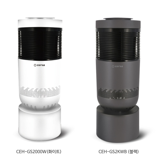 거실난방기 360도회전 원통형 무드등 그래핀 PTC히터 사무실온열기 - 상세 이미지 3