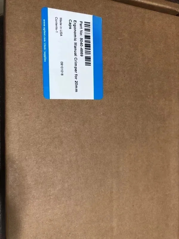 20ml 크림프 탑 헤드스페이스 바이알크림퍼 5040-4669