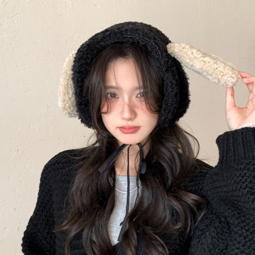 겨울 귀마개 털 귀도리개 방한 여자 뽀글이 곰돌이 귀덮개 귀돌이 이미지 8