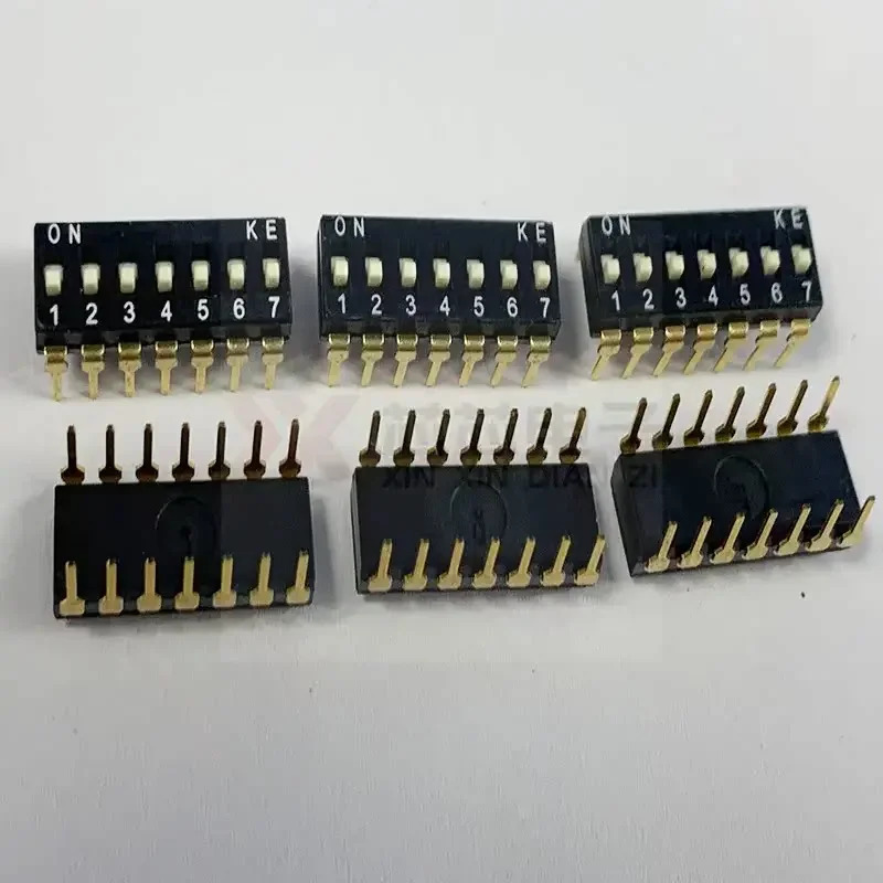 20PCS 플매트 카펫 러그7비트 DIP IC 프로 스위치 고온 방지 7핀
