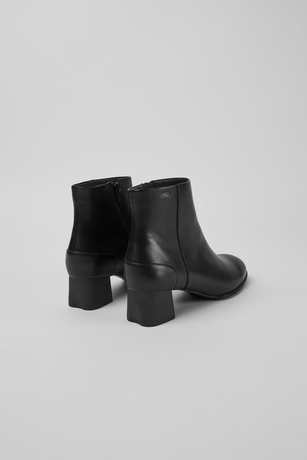 캠퍼 프리미엄 소가죽 블랙 앵클부츠 Katie K400311-001 BLACK - 상세 이미지 3