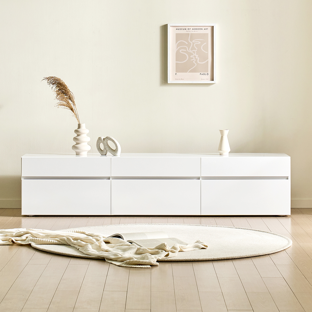 텐더 LPM 1800 높은 거실장 티비다이 tv장 수납장