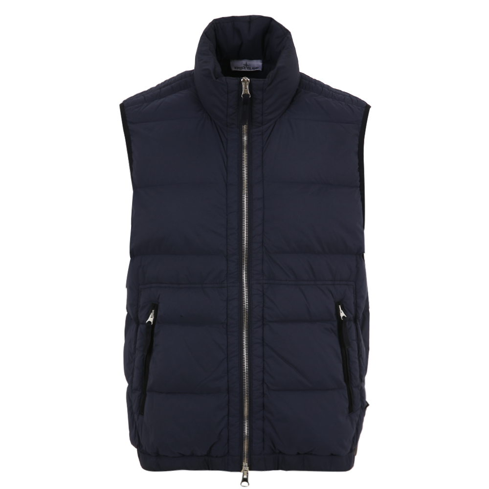 L 스톤아일랜드 심리스 터널 패딩 네이비 베스트 K2S15G100007 S0028 V0020 (2025 F/W) - 메인 이미지